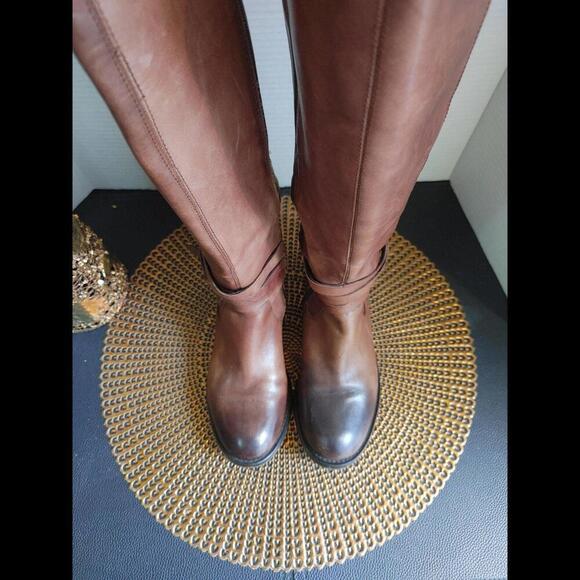 Arturo Chiang Riding Boots Size 6.5M - Picture 4 of 8